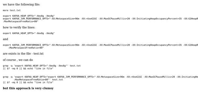 Unix & Linux: How to very exact match on complex lines? смотреть онлайн