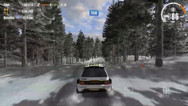 Rush Rally 3 iOS Gameplay - Junior Rally Championship Event 3/6 Sweden Stage 1 смотреть онлайн