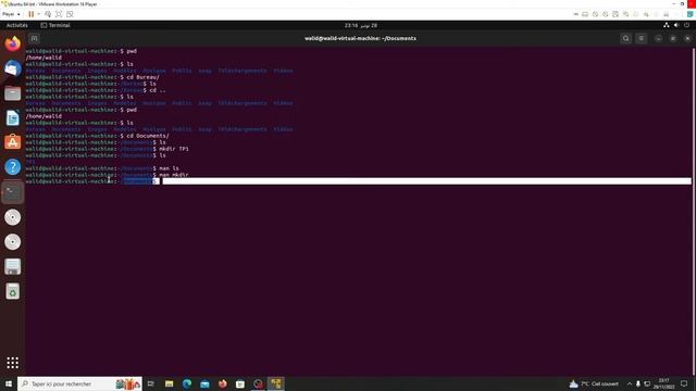 Commandes de base Linux - Ep01 command mkdir , rmdir , ls , cd les commandes de base смотреть онлайн