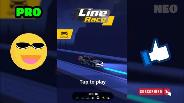 Line Race: Police Pursuit Gameplay - NOOB vs PRO vs HACKER (iOS/Android) смотреть онлайн