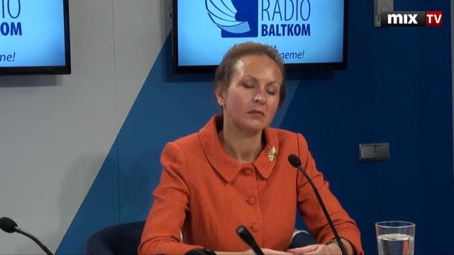 MIX TV: глава Латвийской конфедерации работодателей Лига Менгельсоне "Разворот" смотреть онлайн