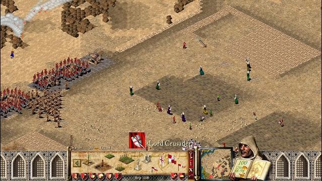STRONGHOLD CRUSADER HD "CRUSADER TRAIL" MISSION 5TH/THE ARABIAN ADVENTURE (game play) смотреть онлайн