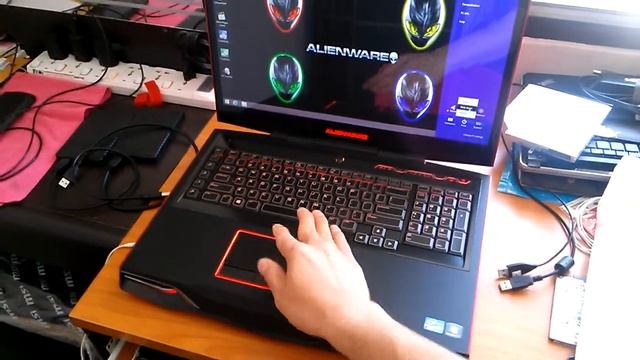 AlienwareM18xR2+Crucial M4x2 Raid0 Win8.1 Shutdown смотреть онлайн