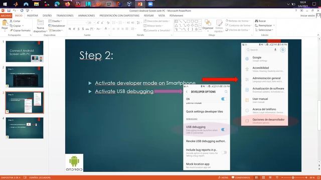 SCRCPY 2021 Android screen remote control with PC, install guide for Windows and android смотреть онлайн