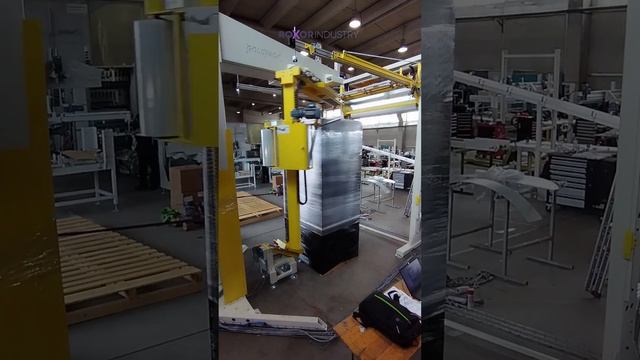 Автоматический паллетоупаковщик AOP 161 Twist, цикл перекрестной обмотки смотреть онлайн