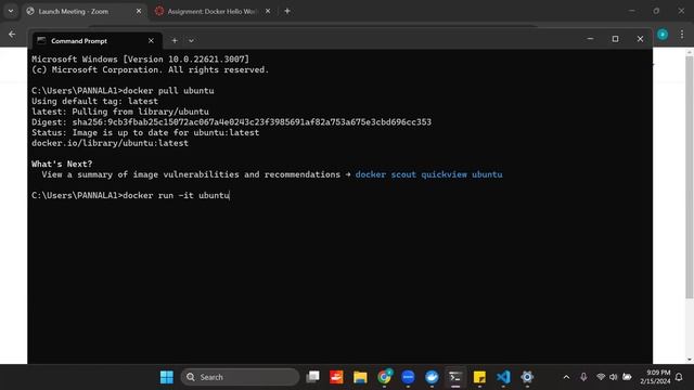 Linux running on Docker with Ubuntu image смотреть онлайн