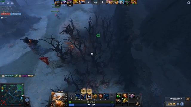 Noob playing Techie Dota 2 смотреть онлайн