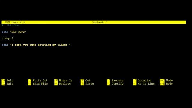HOW TO WRITE YOUR FIRST BASH SCRIPTING RIGHT NOW!! EP 1 смотреть онлайн
