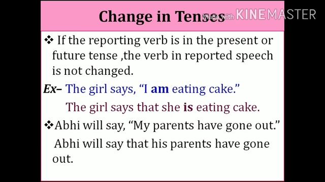 ENGLISH GRAMMAR || REPORTED SPEECH смотреть онлайн