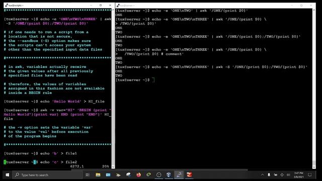1_19_1 GNU awk introduction смотреть онлайн