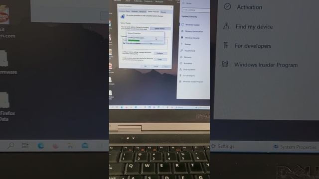 PC Windows software recovery using Create a Restore Point utility смотреть онлайн