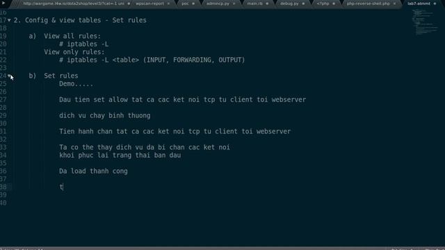 IPtables - Lab7 Atmmt смотреть онлайн