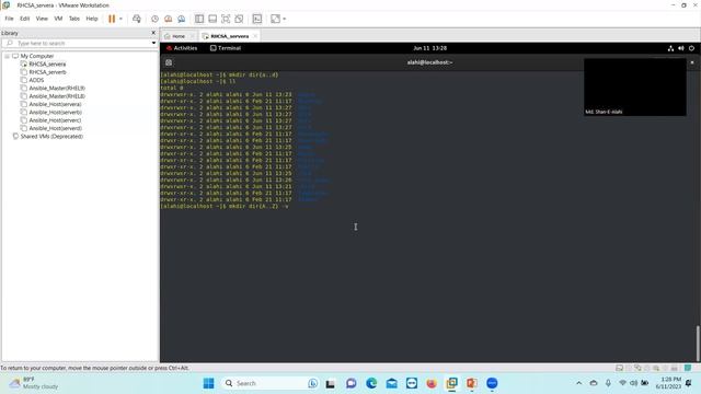 RHCSA 9 EX 200 Basic Command Part 3 смотреть онлайн