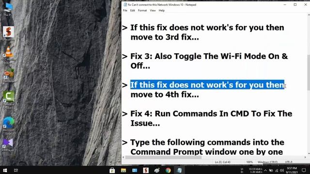 How To Fix Can't Connect To This Network Problem in Windows 10 | Simple & Quick Tutorial 2021 смотреть онлайн