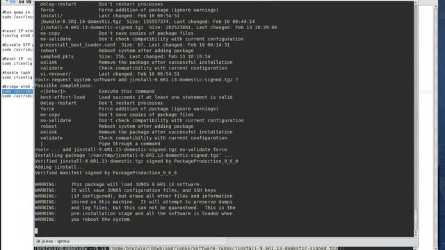 GNS3へインストールしたOlive(Junosシミュレータ)のアップグレード方法 смотреть онлайн