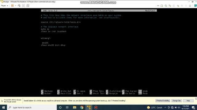 Konfigurasi NTP & FTP server |Debian 10 VMware смотреть онлайн
