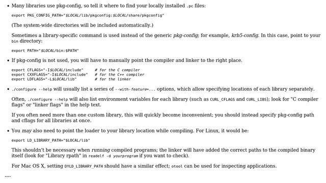 Bash environment variable to include path of c libraries (2 Solutions!!) смотреть онлайн