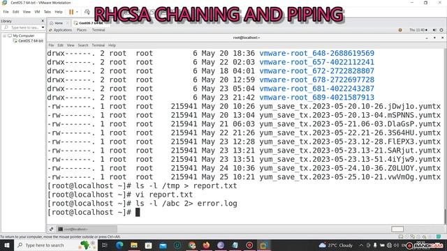Boost Your RHCSA Skills: Mastering Command Chaining and Piping смотреть онлайн