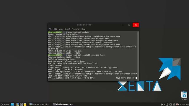 Tutorial Install Sublime Text di Xenta OS смотреть онлайн