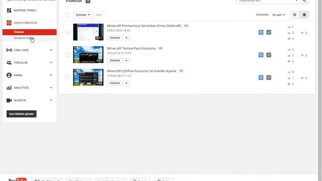 Youtube Oynatma Listesi Oluşturma 2015 смотреть онлайн