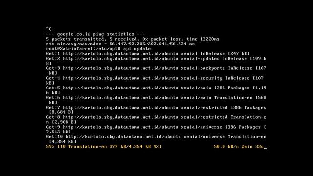 Mengganti Repository Ubuntu, menginstal SSH Server, dan Menginstal Web Server Apache2 смотреть онлайн