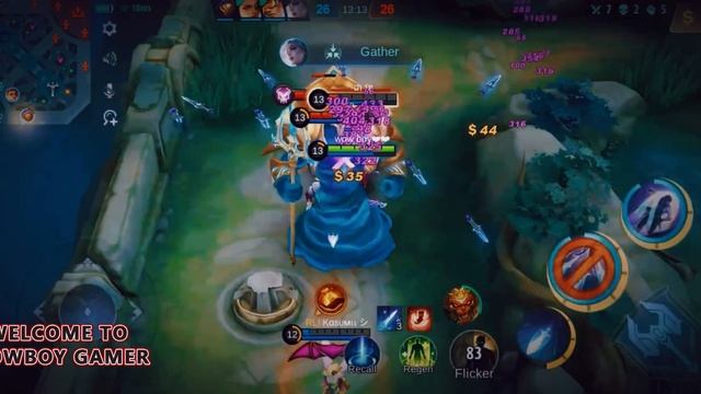 👀GUSION GAMEPLAY BUILD👉 HOLY CRYSTAL+DIVINE GLAIVE🔥🔥 1HIT 1KILL | MLBB | WOWBOY GAMER смотреть онлайн