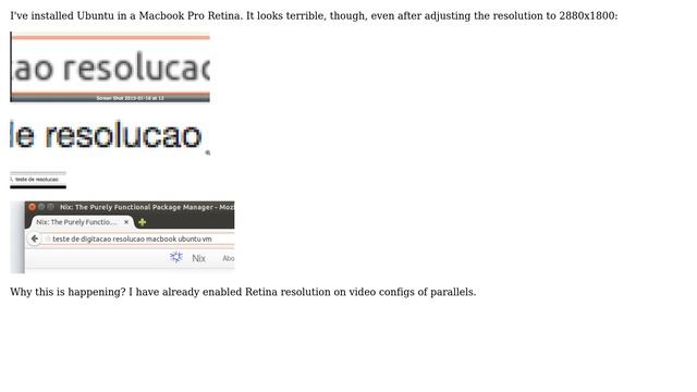 Why Ubuntu VM on Parallels has a blurry look on Macbook Pro Retina? смотреть онлайн