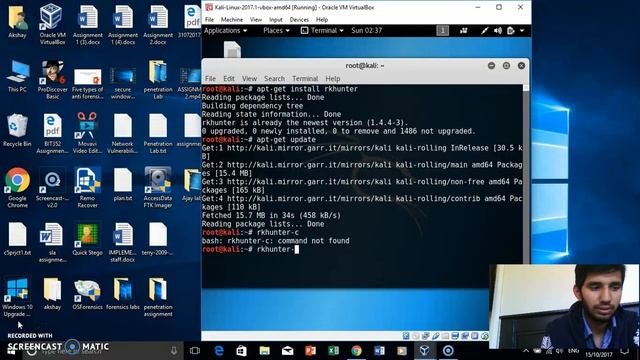 Lab 2 How to install RKHUNTER смотреть онлайн