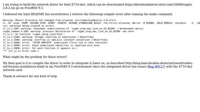 DevOps & SysAdmins: Building Driver for Intel X710-da2 on FreeBSD смотреть онлайн