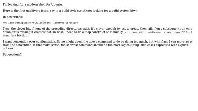 Unix & Linux: Modern Shell For Unix - Something like Powershell (2 Solutions!!) смотреть онлайн