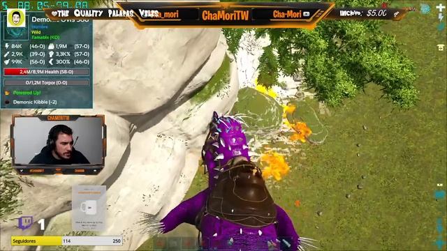 #7🦖🛠🗡INDOMINUS Vs MEGAPITHECUS |Valguero PRIMAL FEAR | ARK, PVE  (ChaMori Games)