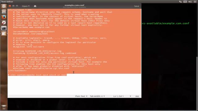 Setup Apache2 Virtual Hosting on Ubuntu 17.04 смотреть онлайн