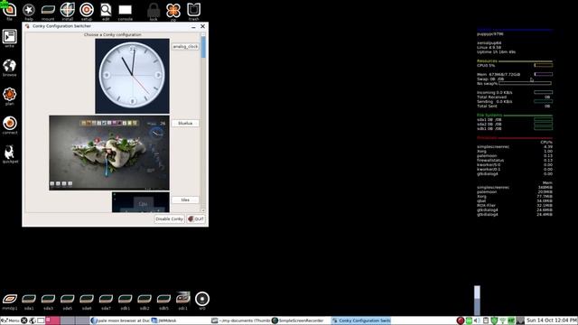 Dzienniczek 20181015 Puppy Xenial i Conky смотреть онлайн