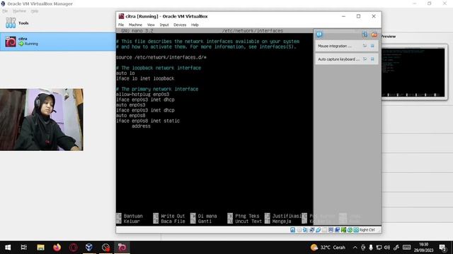 Tutorial Cara Mengkonfigurasi IP DiDebian Linux dan menginstal SSH Server (Remote Server) смотреть онлайн