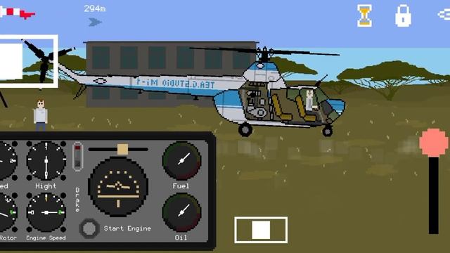 gameplay de pixel helicopter simulator смотреть онлайн