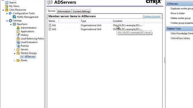 Citrix XenApp 6.5 Lesson 6 Adding workergroups смотреть онлайн
