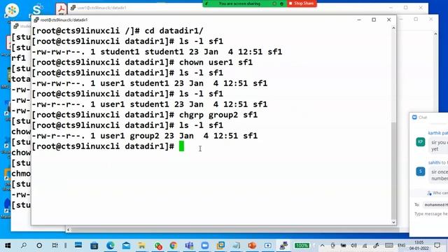 Linux Basic Part21 File Directory Access Permisssions 2 CHMOD CHGRP CHOWN UMASK смотреть онлайн