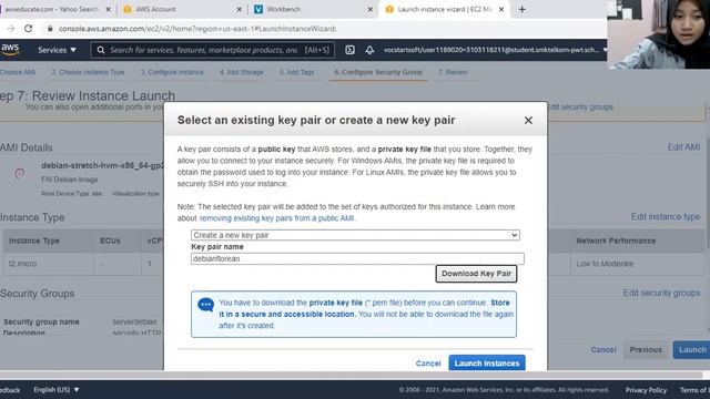 TUTORIAL INSTALLASI DEBIAN SERVER DENGAN VPS AWS CLOUD смотреть онлайн