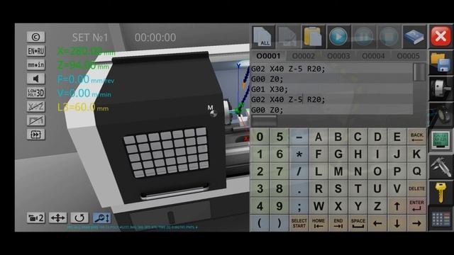 CNC Simulator G02 e G03 смотреть онлайн