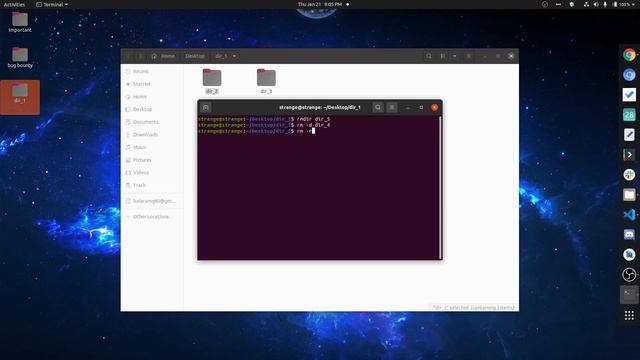 🔴 How to remove a Directory in LINUX by terminal | UBUNTU | Balaram Ghosh смотреть онлайн