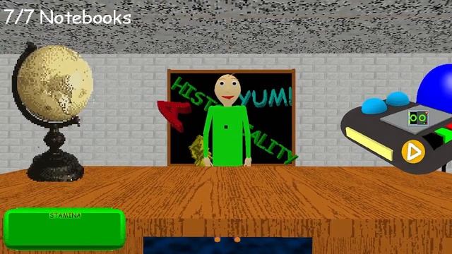 Baldi's Fun New School Remastered Update смотреть онлайн