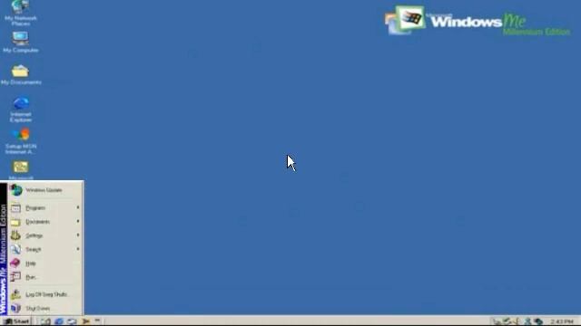Windows ME Millennium Edition смотреть онлайн