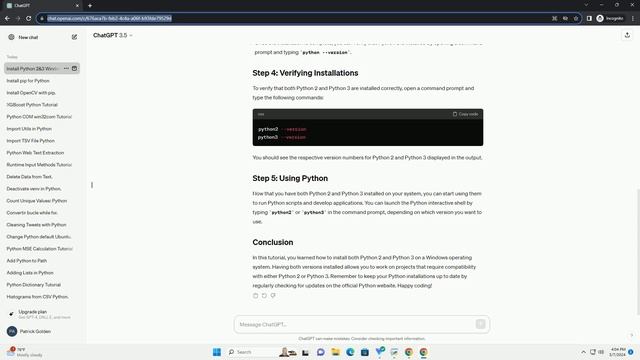 how to install python 2 and 3 on windows смотреть онлайн