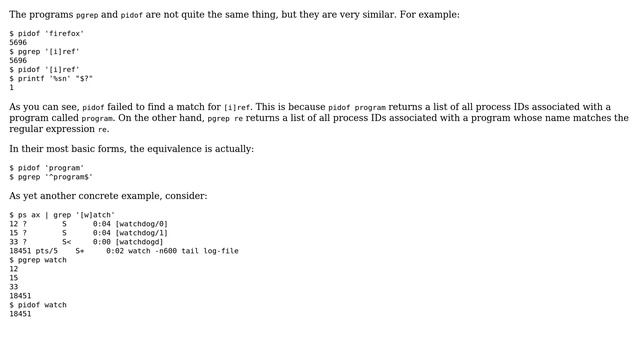 Unix & Linux: What is the difference between pidof and pgrep? (2 Solutions!!) смотреть онлайн