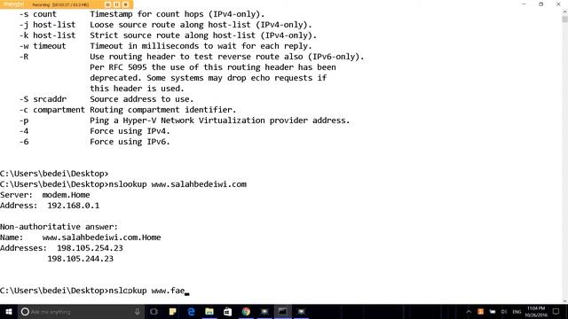 Learn Command Lines - IP, Tracert and Ping -الحصول على عنوان أي موقع смотреть онлайн