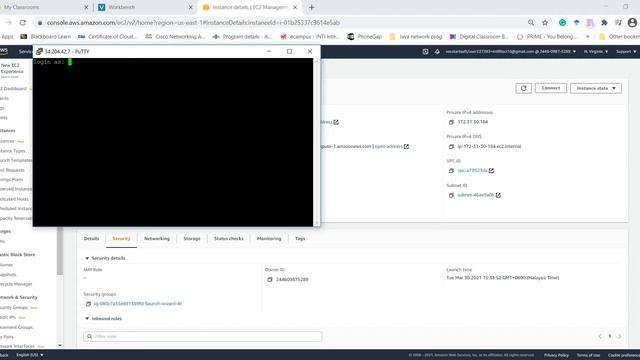 W12-Part 2: Connect Ubuntu in AWS from Remote Location using SSH смотреть онлайн