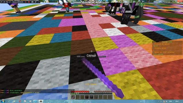 играю на сервере TeslaCraft в BlockParty