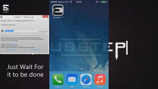 JailBreak IOS 7.0.4 Tutorial (unteathered) 2014 смотреть онлайн