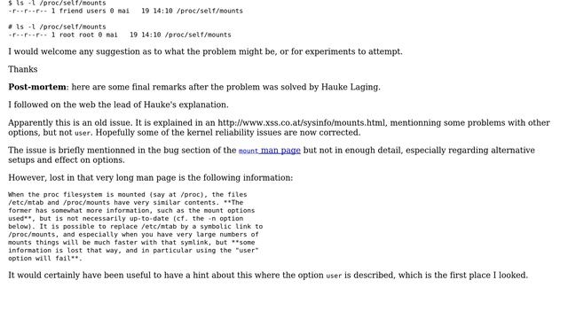 Unix & Linux: Option 