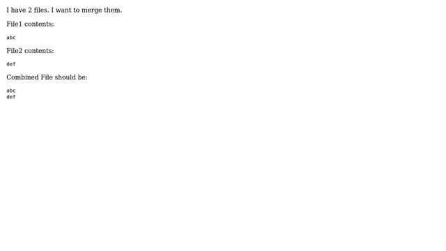 Unix & Linux: Merge a number of text files into one with next line for every file (2 Solutions!!) смотреть онлайн